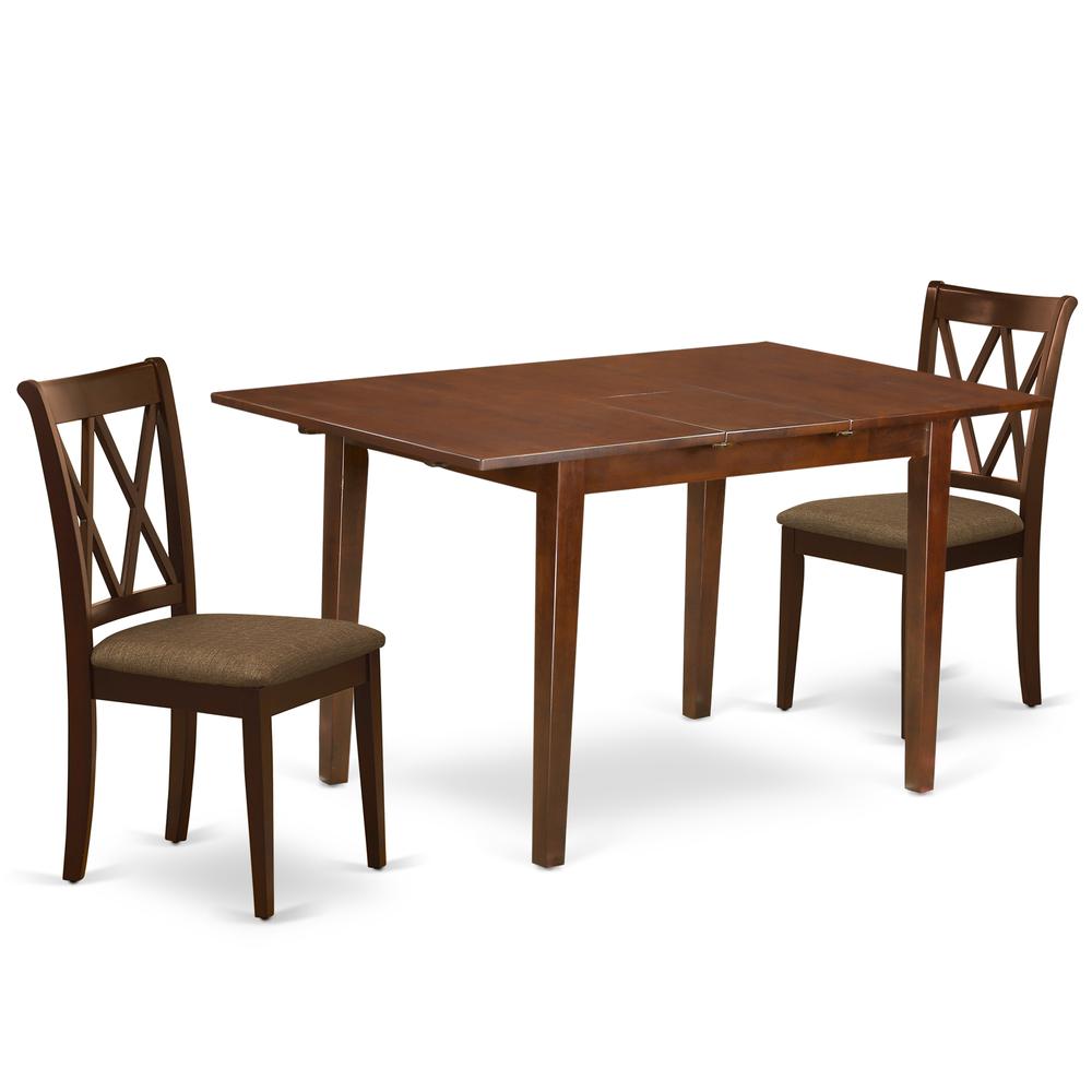 Dining Room Set Mahogany PSCL3 - MAH - C By East West Furniture | Dining Sets | Modishstore - 2