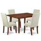 Dining Room Set Mahogany PSDR5 - MAH - 01 By East West Furniture | Dining Sets | Modishstore - 2