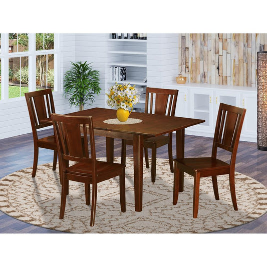 5 Pc Small Kitchen Table With 4 Dining Table Chairs By East West Furniture | Dining Sets | Modishstore