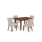 Dining Room Set Mahogany PSFR5-MAH-05 By East West Furniture | Dining Sets | Modishstore - 2