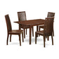 Dining Room Set Mahogany PSIP5-MAH-W By East West Furniture | Dining Sets | Modishstore - 2