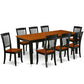 Dining Room Set Black & Cherry QUDA9-BCH-W By East West Furniture | Dining Sets | Modishstore - 2