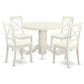 Dining Room Set Linen White SHBO5-WHI-LC By East West Furniture | Dining Sets | Modishstore - 2