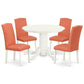 Dining Room Set Linen White SHEN5-LWH-78 By East West Furniture | Dining Sets | Modishstore - 2
