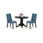 Dining Room Set Black SHFL3 - BLK - 21 By East West Furniture | Dining Sets | Modishstore - 2
