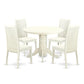Dining Room Set Linen White SHIP5-LWH-W By East West Furniture | Dining Sets | Modishstore - 2