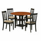 Dining Room Set Black & Cherry SUAN5-BCH-C By East West Furniture | Dining Sets | Modishstore - 2