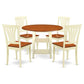 Dining Room Set Buttermilk & Cherry SUAV5-BMK-W By East West Furniture | Dining Sets | Modishstore - 2