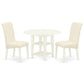 Dining Room Set Linen White SUBA3-LWH-01 By East West Furniture | Dining Sets | Modishstore - 2