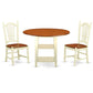 Dining Room Set Buttermilk & Cherry SUDO3-BMK-W By East West Furniture | Dining Sets | Modishstore - 2