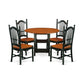 Dining Room Set Black & Cherry SUDO5-BCH-W By East West Furniture | Dining Sets | Modishstore - 2