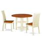 Dining Room Set Buttermilk & Cherry SUIP3-BMK-W By East West Furniture | Dining Sets | Modishstore - 2