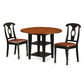 Dining Room Set Black & Cherry SUKE3-BCH-LC By East West Furniture | Dining Sets | Modishstore - 2
