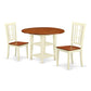 Dining Room Set Buttermilk & Cherry SUNI3-BMK-W By East West Furniture | Dining Sets | Modishstore - 2