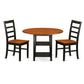Dining Room Set Black & Cherry SUPF3-BCH-W By East West Furniture | Dining Sets | Modishstore - 2