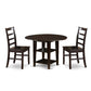 Dining Room Set Cappuccino SUPF3-CAP-W By East West Furniture | Dining Sets | Modishstore - 2