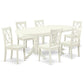 Dining Room Set Linen White VACL7-LWH-W By East West Furniture | Dining Sets | Modishstore - 2