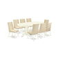 Dining Room Set Linen White VAFL9 - LWH - 01 By East West Furniture | Dining Sets | Modishstore - 2