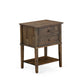 Wood Side Table By East West Furniture | Nightstands | Modishstore - 3
