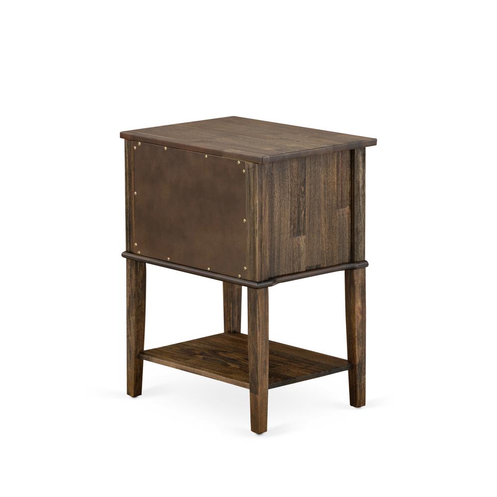 Wood Side Table By East West Furniture | Nightstands | Modishstore - 5