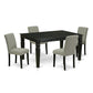 Dining Room Set Black WEAB5 - BLK - 06 By East West Furniture | Dining Sets | Modishstore - 2