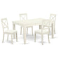 Dining Room Set Linen White WEBO5-LWH-LC By East West Furniture | Dining Sets | Modishstore - 2