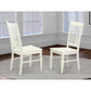 Dining Room Set Linen White MZWE3 - LWH - W By East West Furniture | Dining Sets | Modishstore - 3