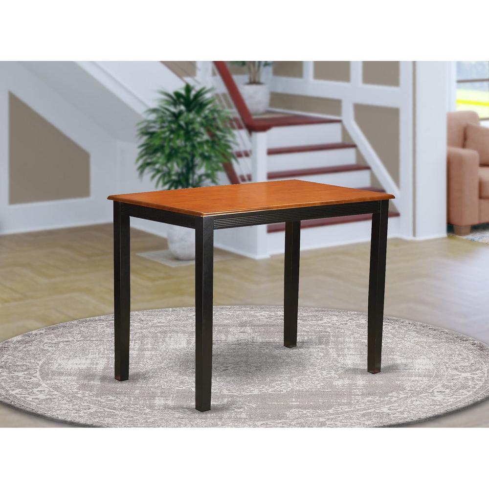 Yarmouth Counter Height Table Finished In Black By East West Furniture | Dining Tables | Modishstore