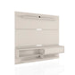 Manhattan Comfort Astor 70.86 Modern Floating Entertainment Center 2.0 with Media and Décor Shelves in Off White | TV Stands | Modishstore - 4