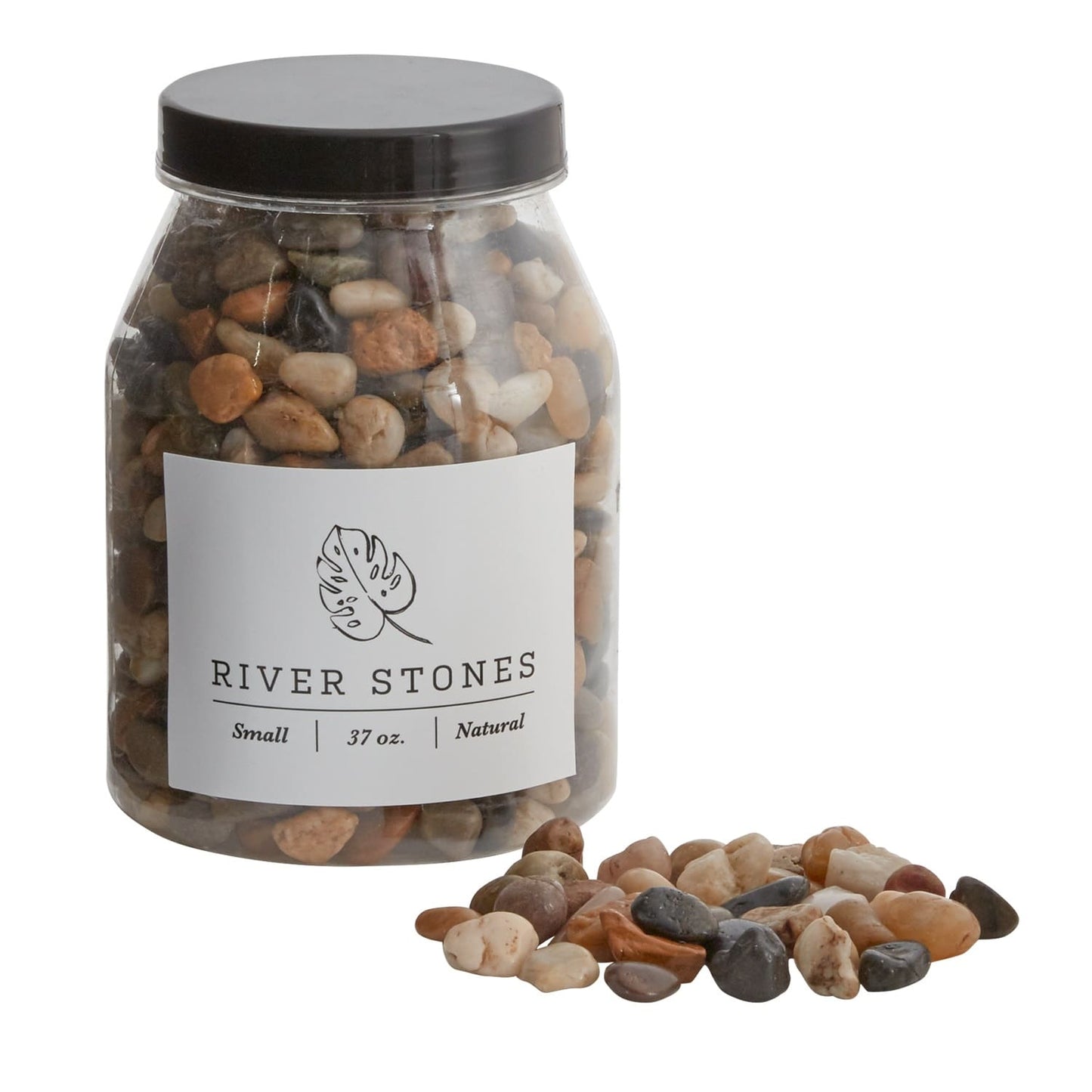 River Small Stones Set of 12 By Accent Decor | Minerals and Stones | Modishstore - 5