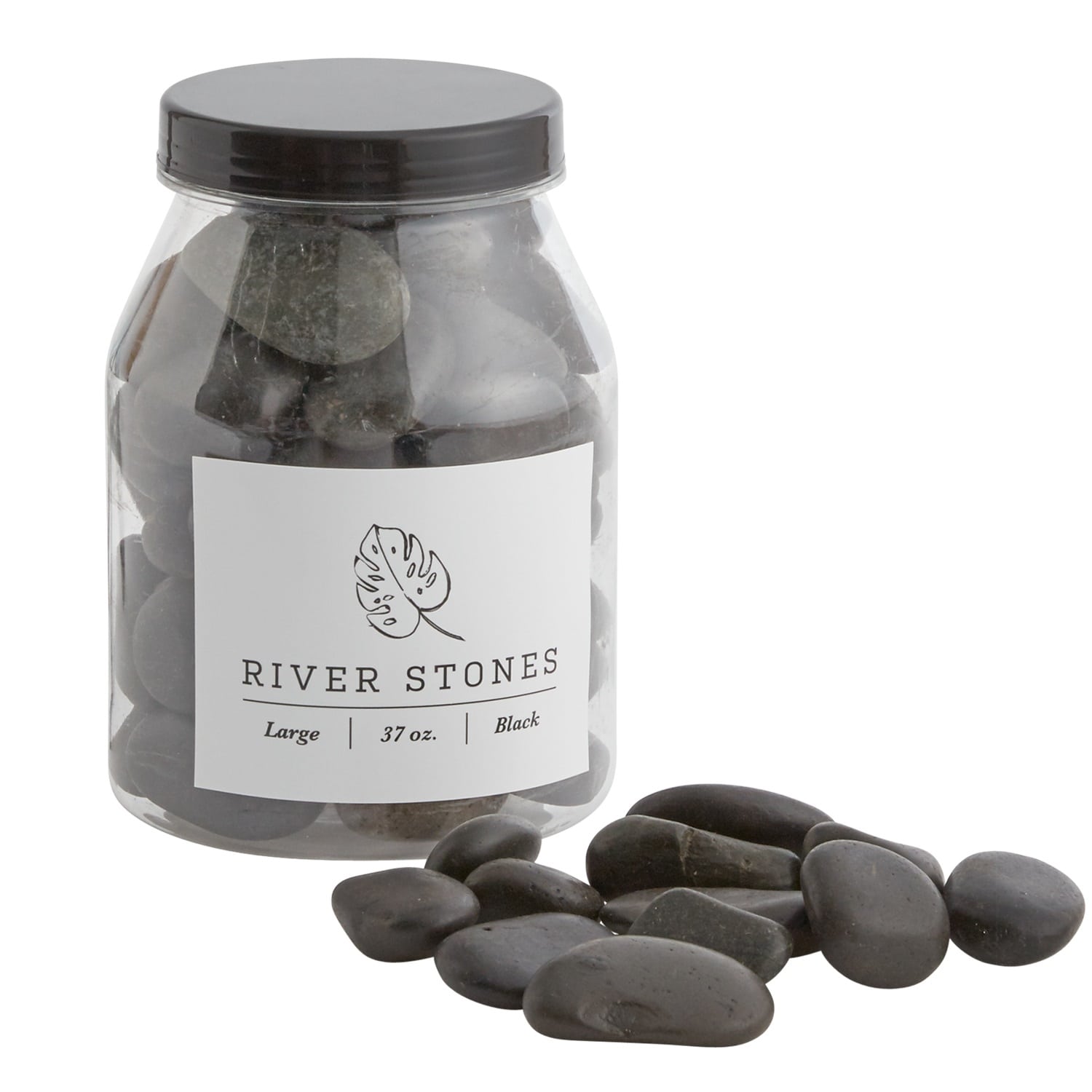 River Stones Set of 12 By Accent Decor | Minerals and Stones | Modishstore - 2
