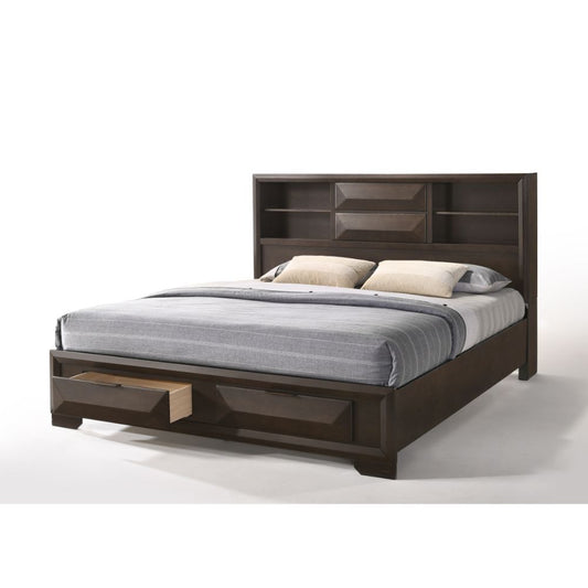 Merveille Eastern King Bed By Acme Furniture | Beds | Modishstore