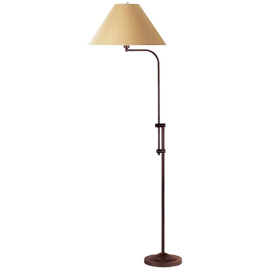 67.5" Height Metal Floor Lamp In Rust By Cal Lighting | Floor Lamps | Moidshstore
