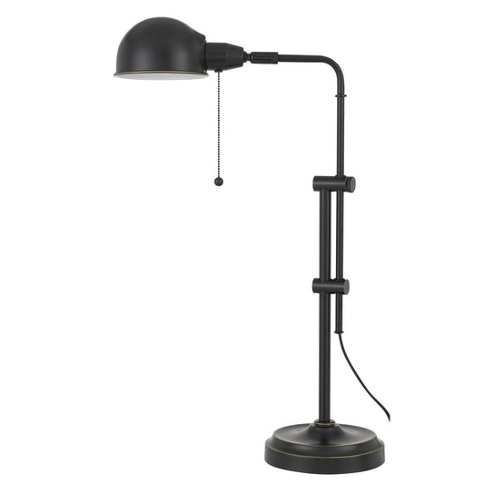 60W Corby Pharmacy Desk Lamp With Pull Chain Switch, Bo2441Dkorb By Cal Lighting | Desk Lamps | Moidshstore