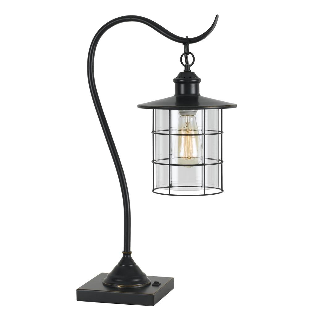 60W Silverton Desk Lamp (Edison Bulb Included) By Cal Lighting | Desk Lamps | Moidshstore - 3