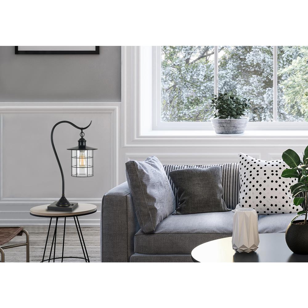 60W Silverton Desk Lamp (Edison Bulb Included) By Cal Lighting | Desk Lamps | Moidshstore