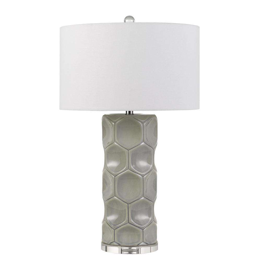 150W 3 Way Melfi Ceramic Table Lamp By Cal Lighting | Table Lamps | Moidshstore - 2
