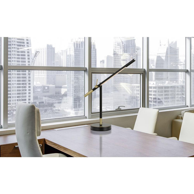 Virton Metal Led 10W, 780 Lumen, 3K Adjustable Desk Lamp By Cal Lighting | Desk Lamps | Moidshstore