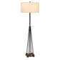 Bellewood Metal/Wood Floor Lamp With Fabric Drum Shade By Cal Lighting | Floor Lamps | Moidshstore - 3
