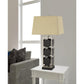 Hanson Metal Table Lamp With Square Fabric Shade By Cal Lighting | Table Lamps | Moidshstore - 2
