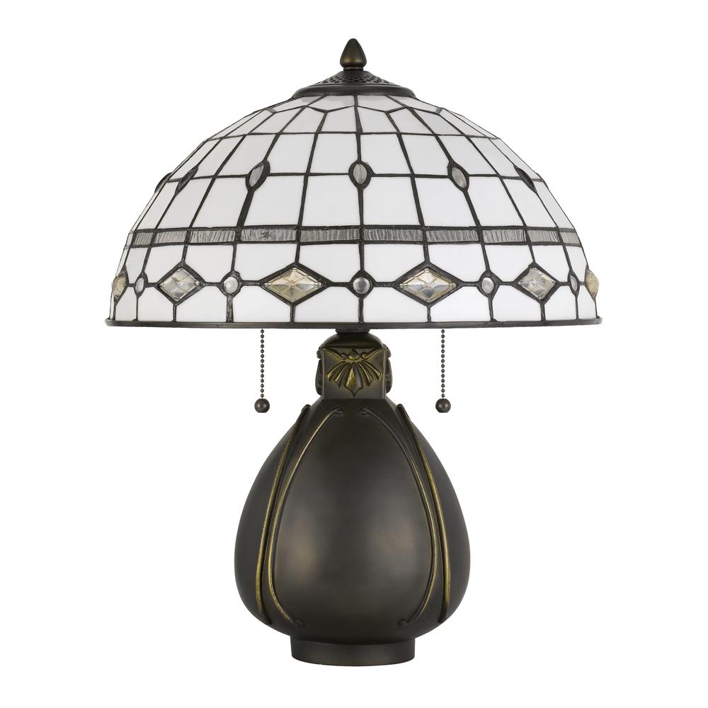 60W X 2 Tiffany Table Lamp, Bo2942Tb By Cal Lighting | Pendant Lamps | Moidshstore