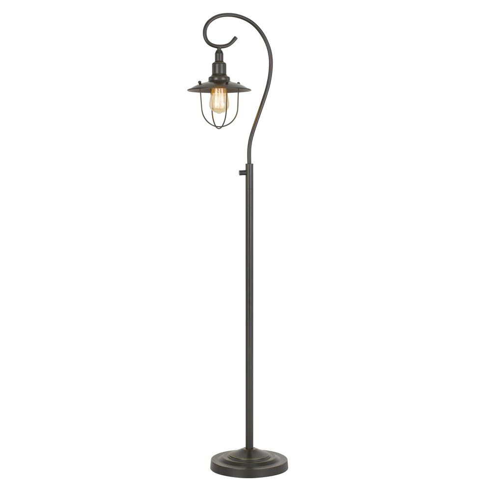 60W Vigo Metal Downbridge Floor Lamp (Edison Bulb Included) By Cal Lighting | Floor Lamps | Moidshstore - 3