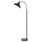 60W Dijon Adjustable Metal Floor Lamp With Weight Base & On Off Socket Switch, Dark Bronze By Cal Lighting | Floor Lamps | Moidshstore - 3