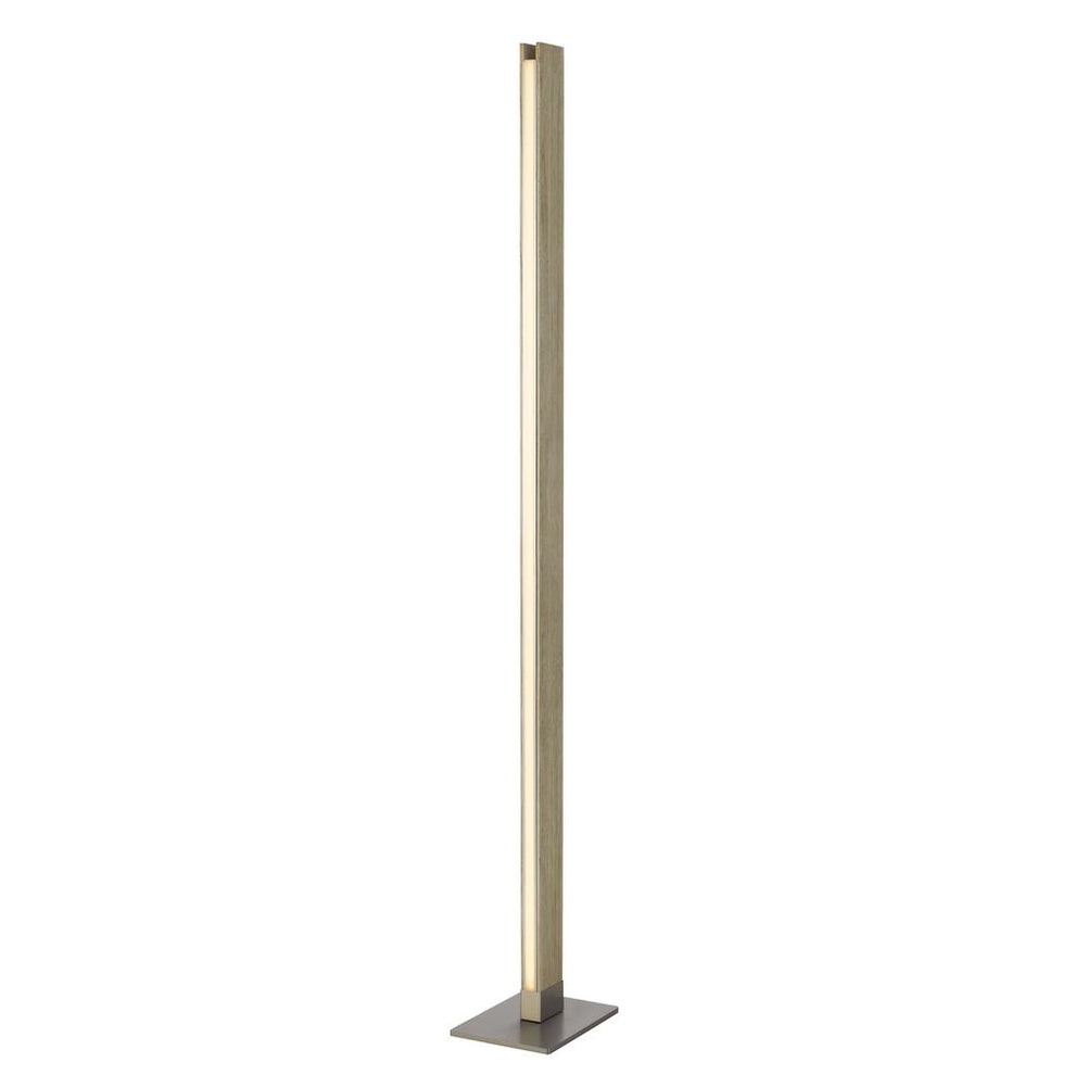 Colmar Integrated Led Rubber Wood Floor Lamp With Dimmer Control. 24W, 2100 Lumen, 3000K., Rubber Wood By Cal Lighting | Floor Lamps | Moidshstore - 3
