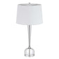 150W 3 Way Wellesley Crystal Table Lamp With Hardback Fabric Shade. Priced And Sold As Pairs By Cal Lighting | Table Lamps | Moidshstore - 3