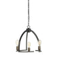 18.5" Height Metal Chandelier In Dark Bronze Finish By Cal Lighting | Chandeliers | Moidshstore