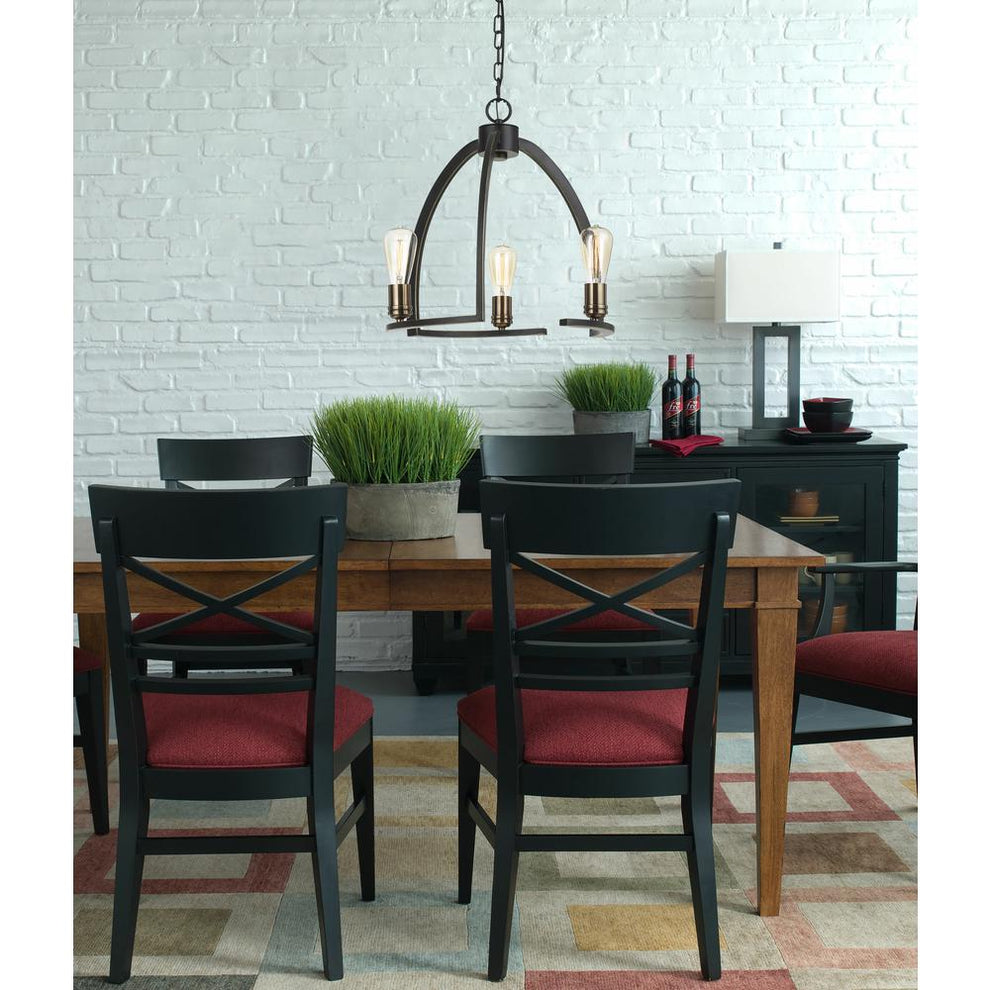 18.5" Height Metal Chandelier In Dark Bronze Finish By Cal Lighting | Chandeliers | Moidshstore - 2