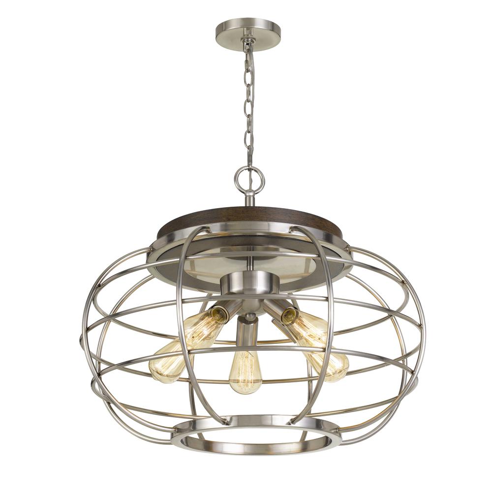 Liberty Metal Chandelier (Edison Bulbs Not Included), Fx37195 By Cal Lighting | Chandeliers | Moidshstore - 2