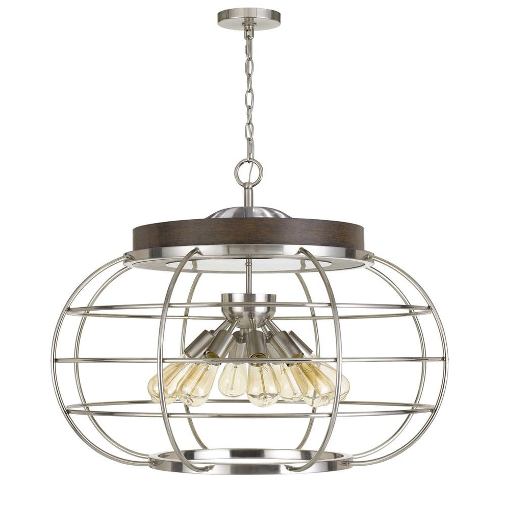 Liberty Metal Chandelier (Edison Bulbs Not Included), Fx37198 By Cal Lighting | Chandeliers | Moidshstore - 3