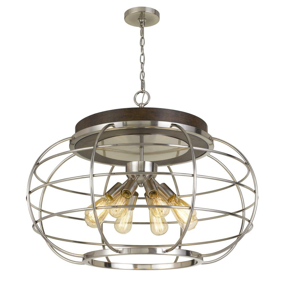 Liberty Metal Chandelier (Edison Bulbs Not Included), Fx37198 By Cal Lighting | Chandeliers | Moidshstore - 2